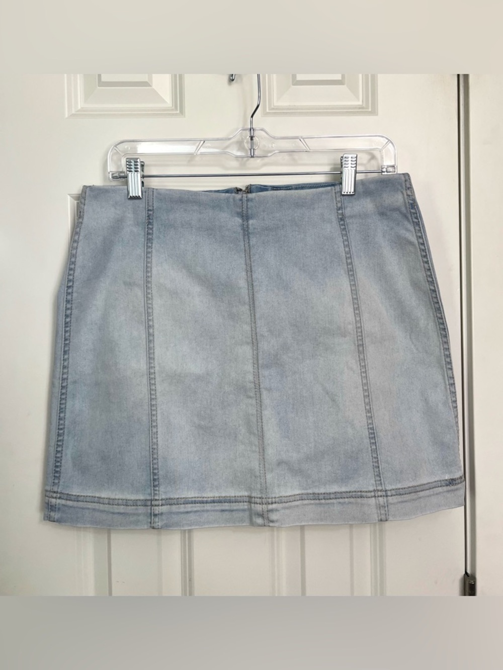 Wild Fable Light Wash Denim Mini Skirt NWOT